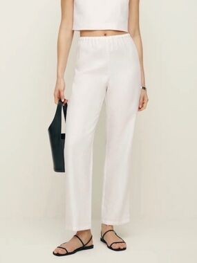 NWT Reformation Remi Linen Pants